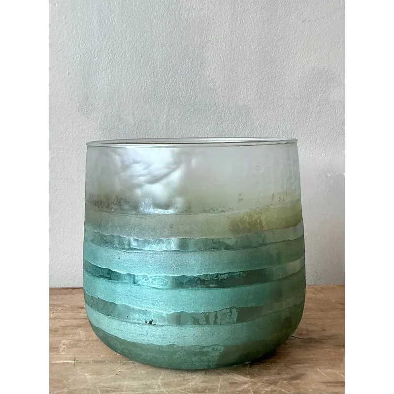 Vintage Boho Frosted Vase — additional photo 1