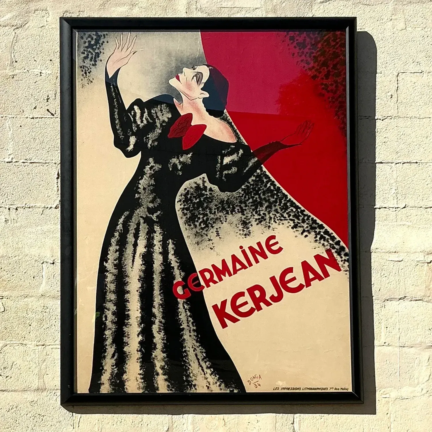 Vintage Boho Germaine Kerman Marquee Poster — additional photo 2