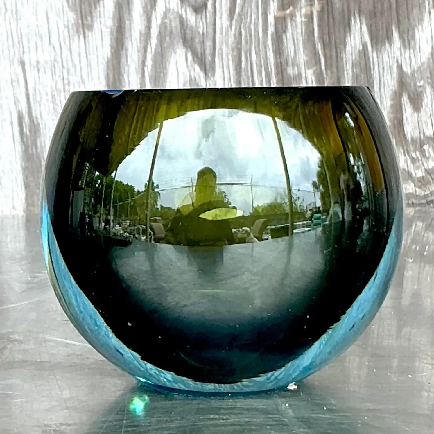 Vintage Boho Glass Ashtray After Murano — additional photo 2