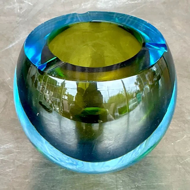 Vintage Boho Glass Ashtray After Murano — additional photo 5