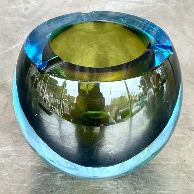 Vintage Boho Glass Ashtray After Murano — additional photo 6
