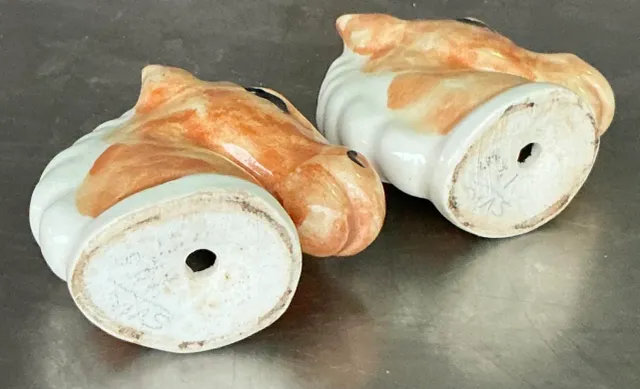 Vintage Boho Glazed Ceramic Horse Salt and Pepper Shakers - a Pair — additional photo 7