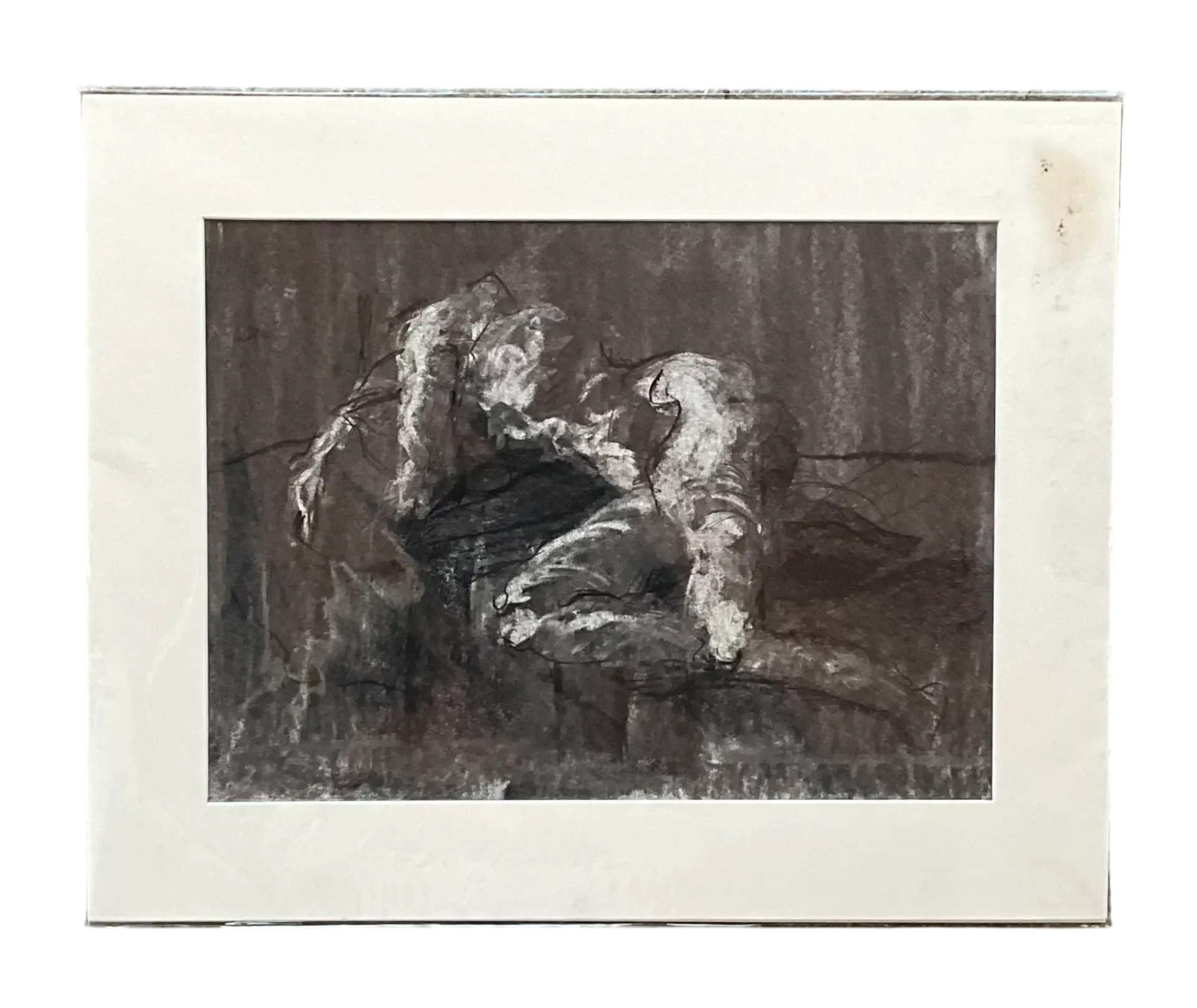 Vintage Boho Graphite Nude Sketch — additional photo 4