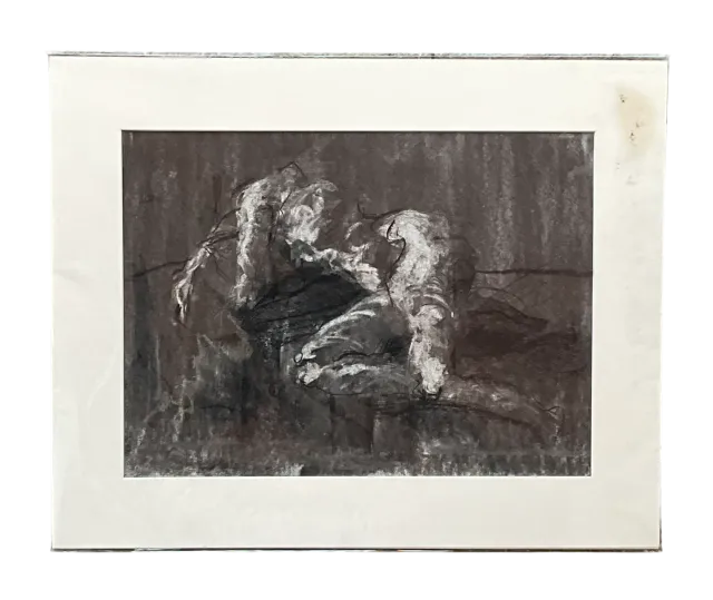 Vintage Boho Graphite Nude Sketch — additional photo 4