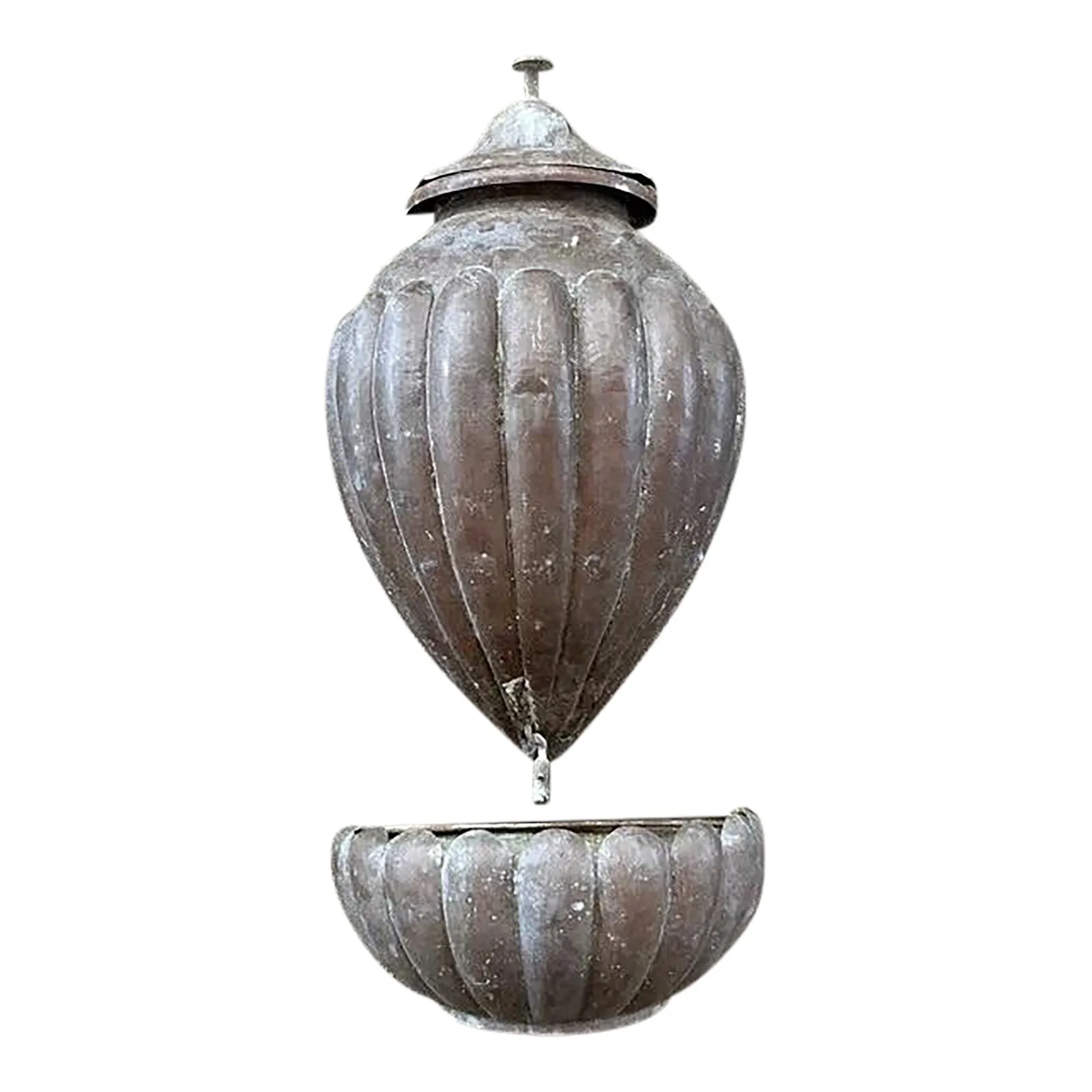 Vintage Boho Hammered Copper Lavabo - Set of 2 — additional photo 1