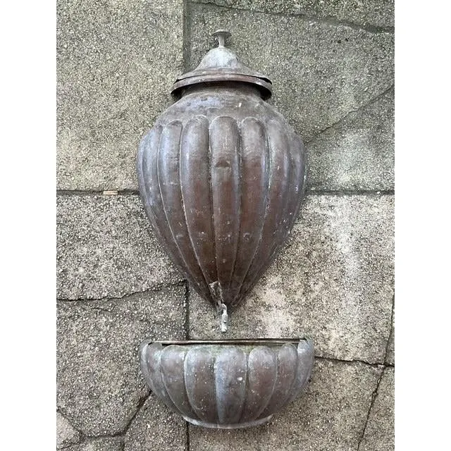 Vintage Boho Hammered Copper Lavabo - Set of 2 — additional photo 3