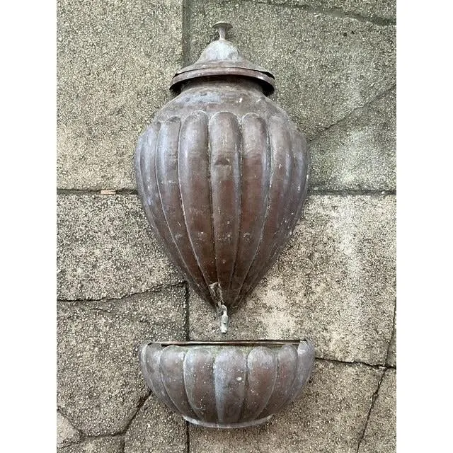 Vintage Boho Hammered Copper Lavabo - Set of 2 — additional photo 7