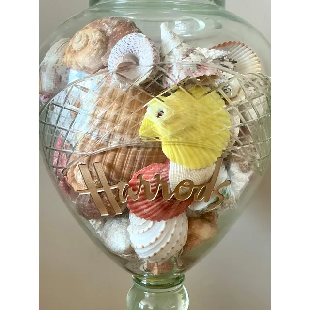 Vintage Boho Harrods Cut Glass Apothecary Jar — additional photo 6