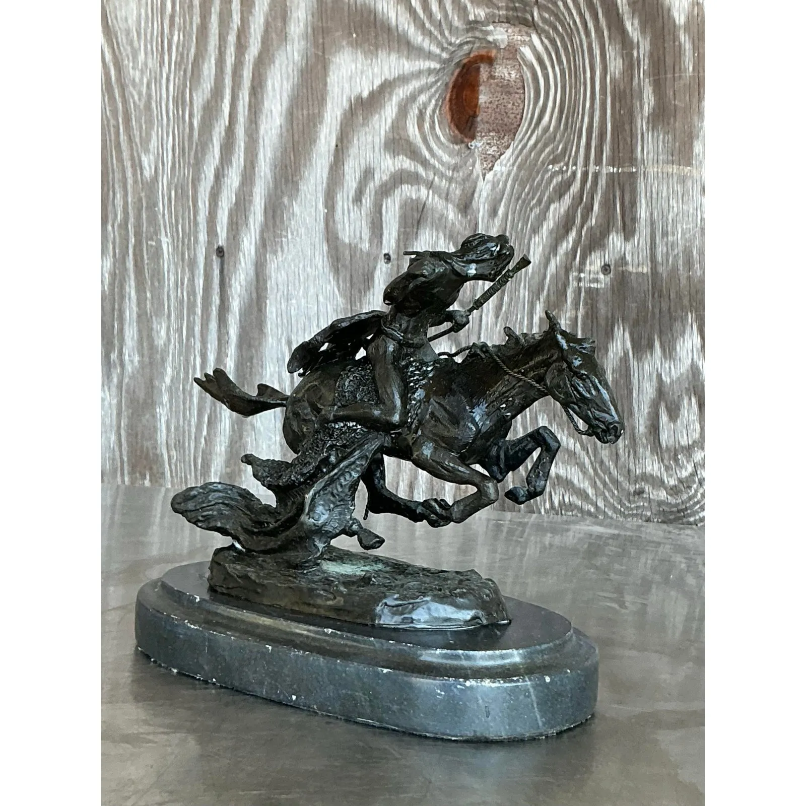 Vintage Boho Horse and Rider — additional photo 2