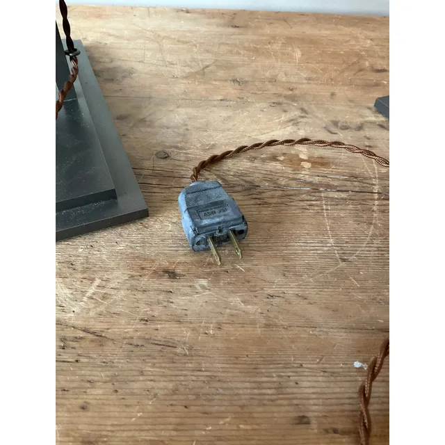 Vintage Boho Industrial Star Mold Lamps - A Pair — additional photo 4