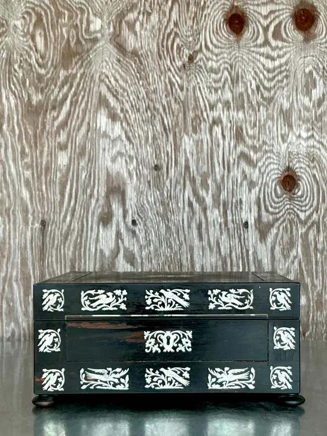 Vintage Boho Inlay Box — additional photo 1