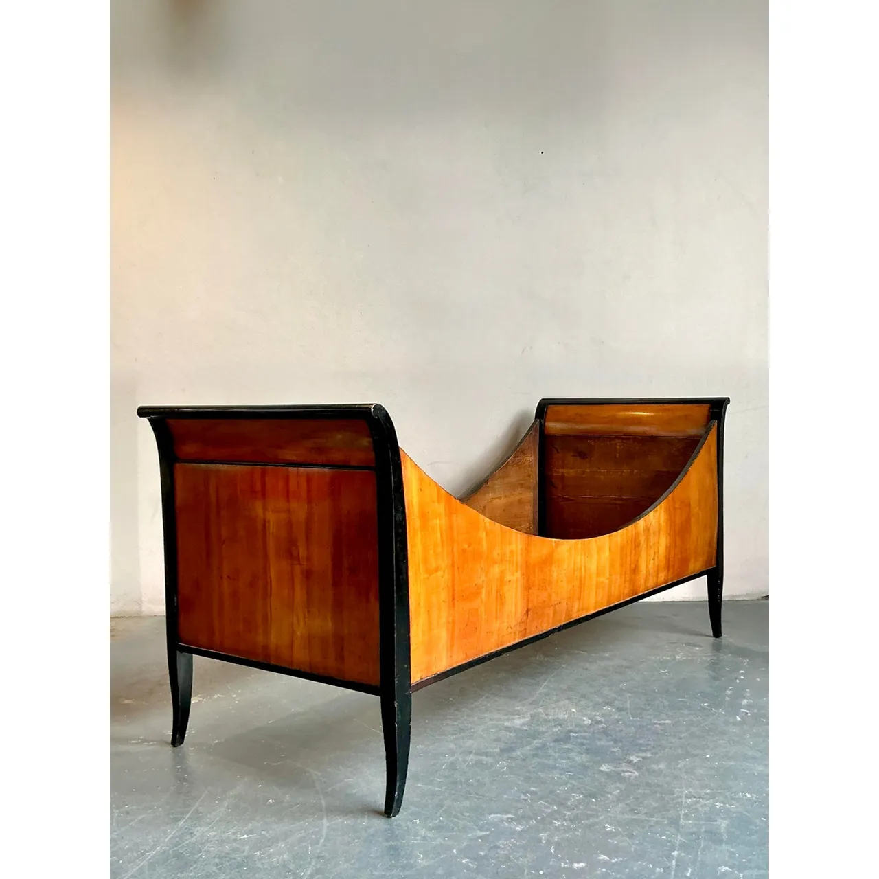 Vintage Boho Italian Day Bed After Biedermeier