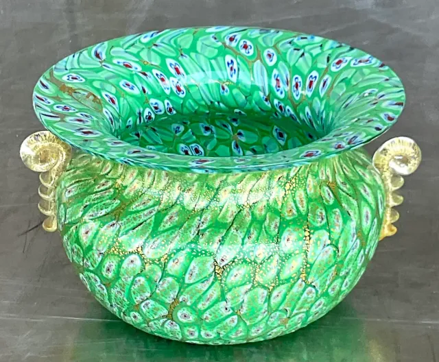 Vintage Boho Italian Glass Bowl After Murano — additional photo 2