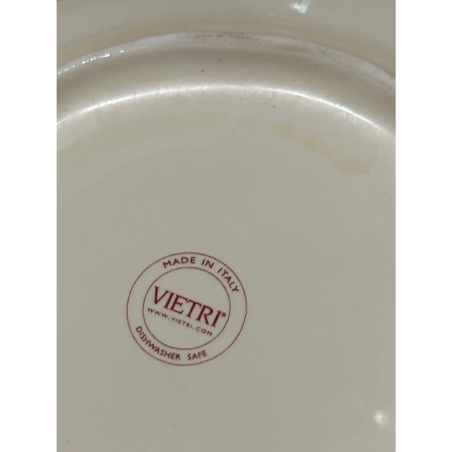 Vintage Boho Italian Vietri Glazed Ceramic Salad Plates - Set of 6 — additional photo 2