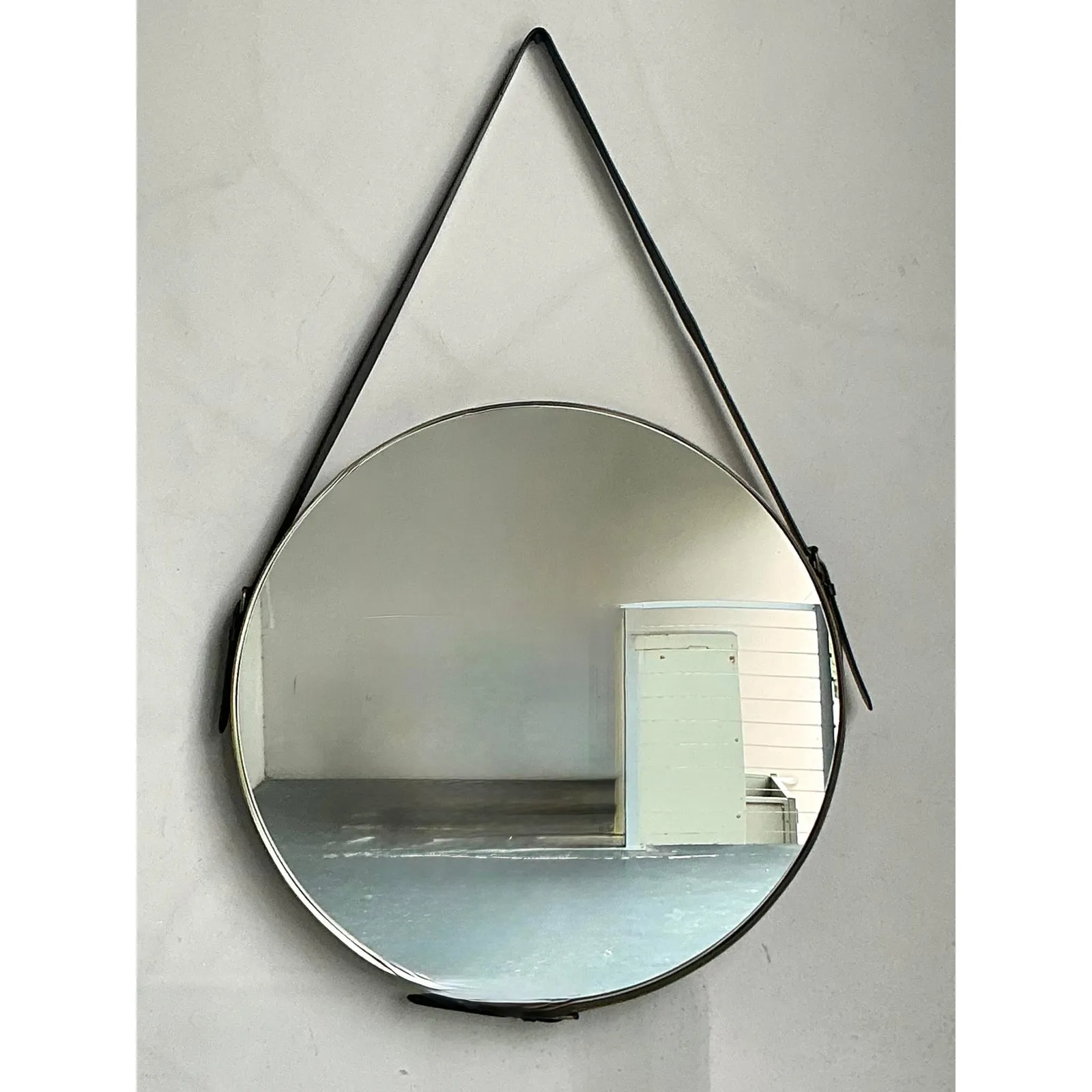 Vintage Boho Jaime Young Leather Strap Mirror