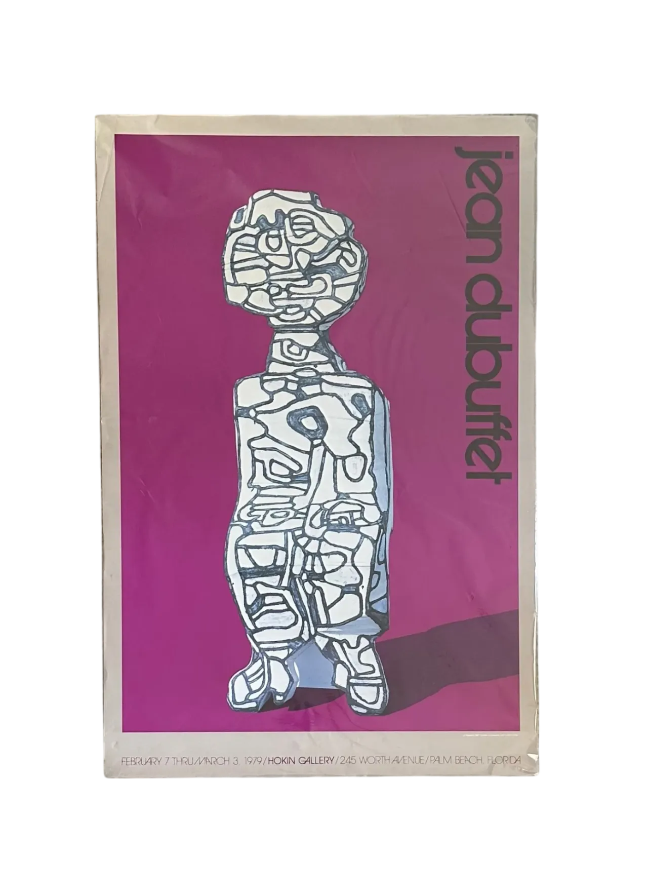 Vintage Boho Jean Dubuffet Ad