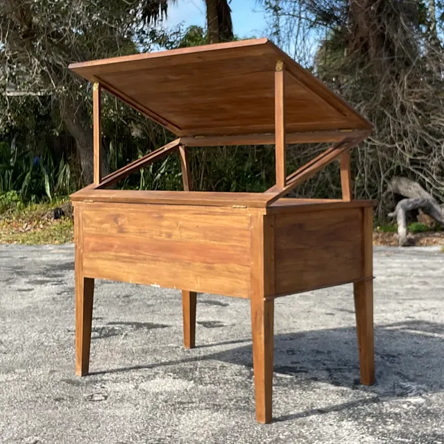 Vintage Boho Kercoet Drafting Desk — additional photo 6
