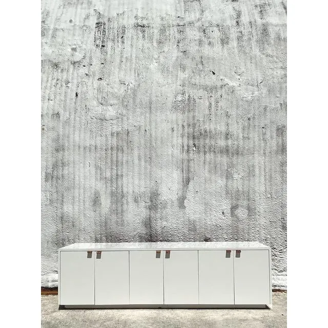 Vintage Boho Lacquered Long Credenza — additional photo 5