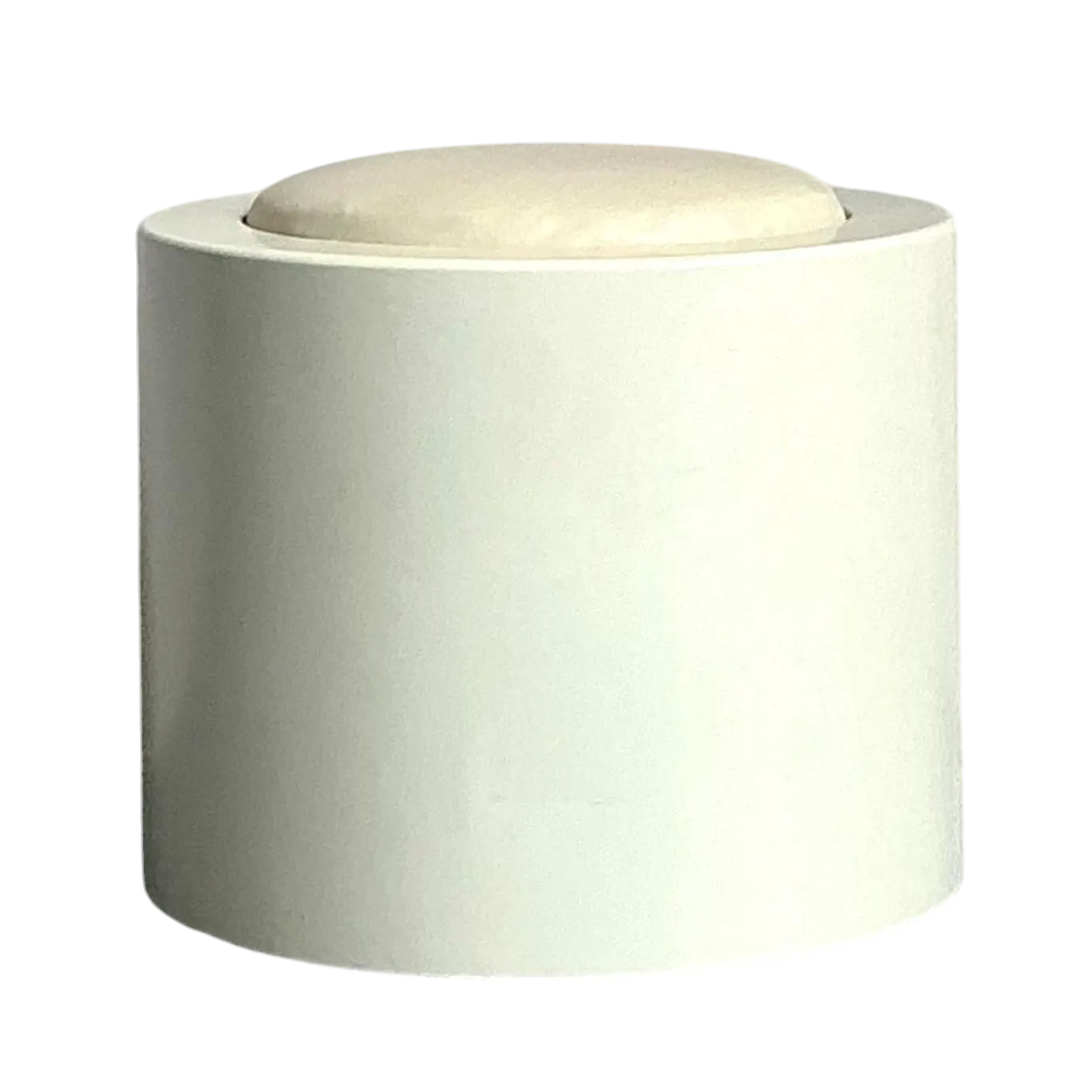 Vintage Boho Lacquered Low Stool — additional photo 1