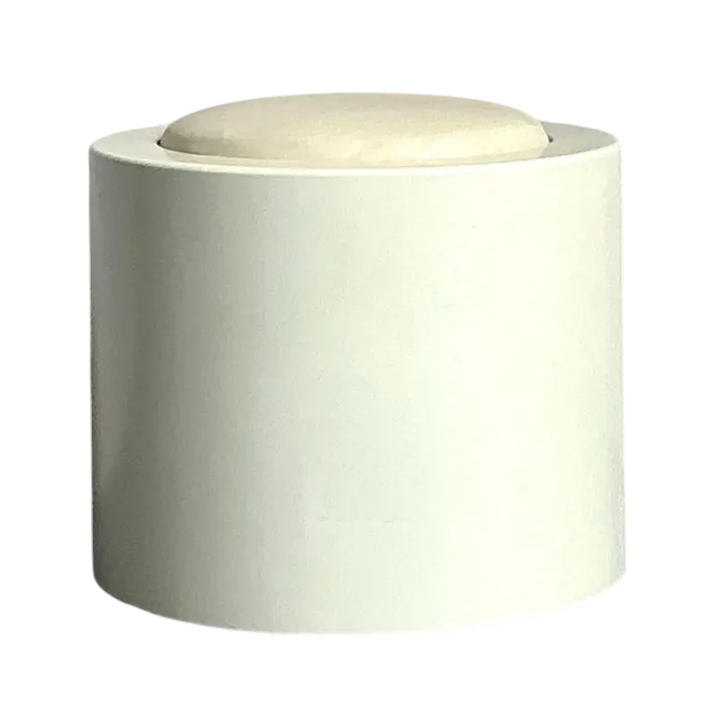 Vintage Boho Lacquered Low Stool — additional photo 1