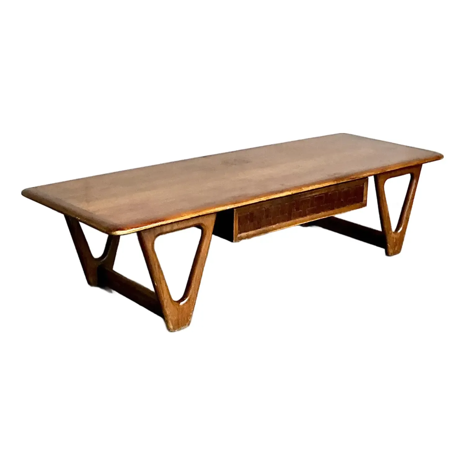 Vintage Boho Lane “Perception” Triangle Coffee Table — additional photo 5
