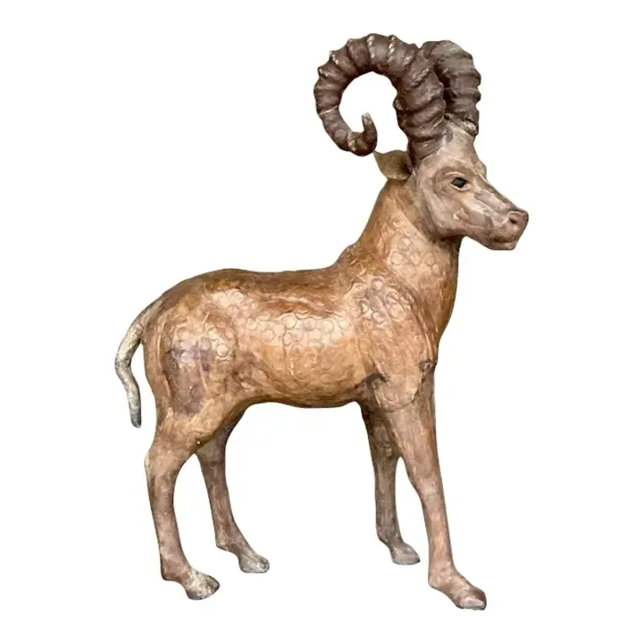 Vintage Boho Leather Ram — additional photo 1