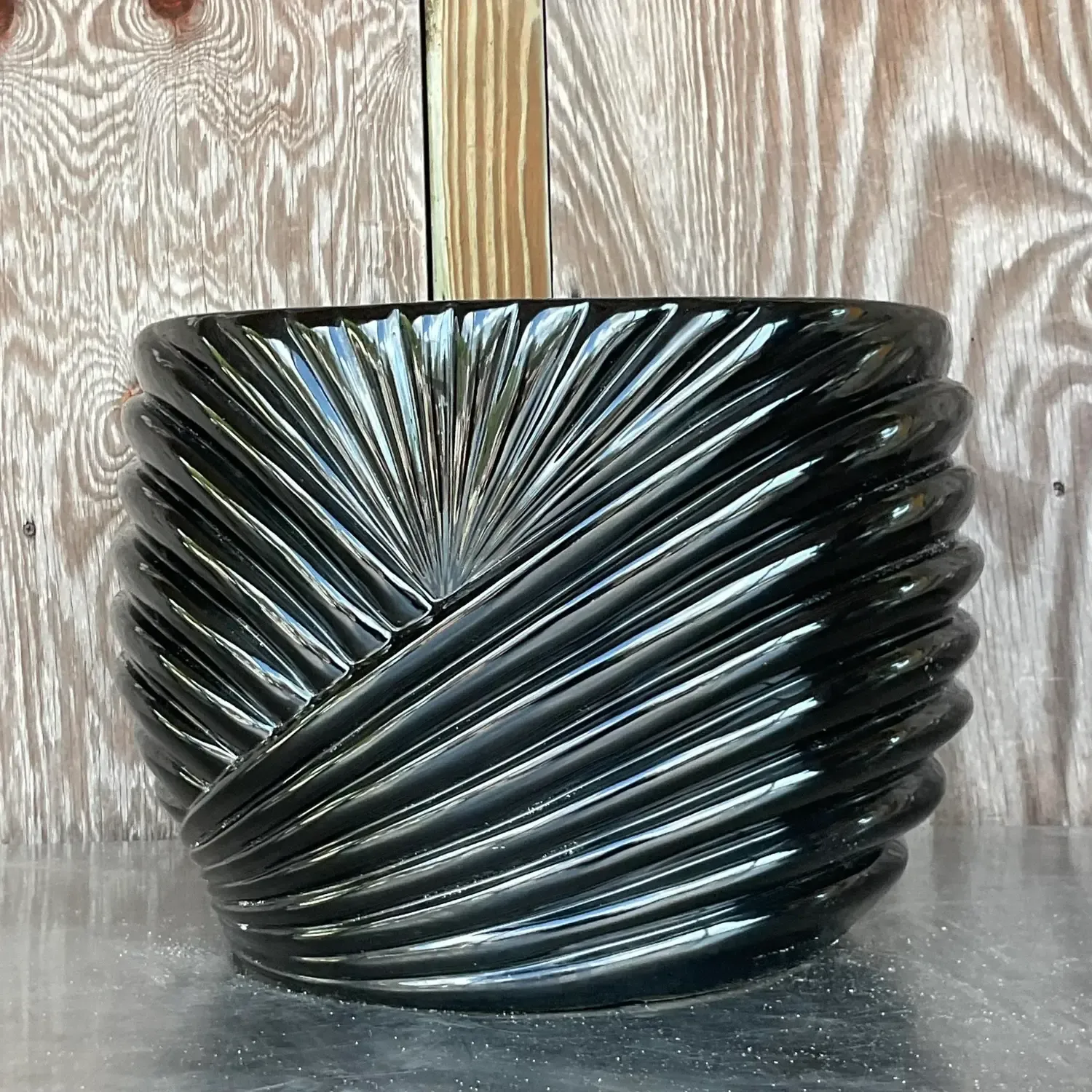 Vintage Boho Manuel Da Casta Draped Planter — additional photo 2