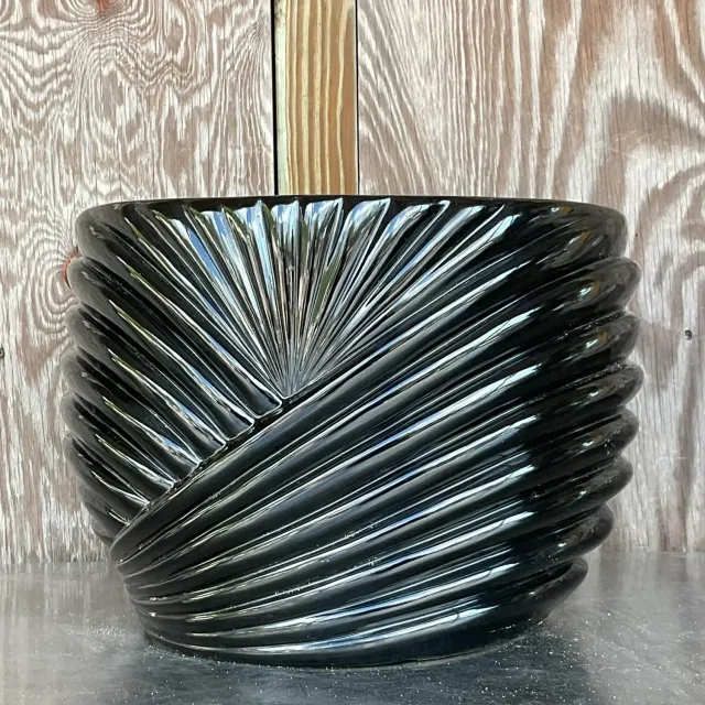Vintage Boho Manuel Da Casta Draped Planter — additional photo 4