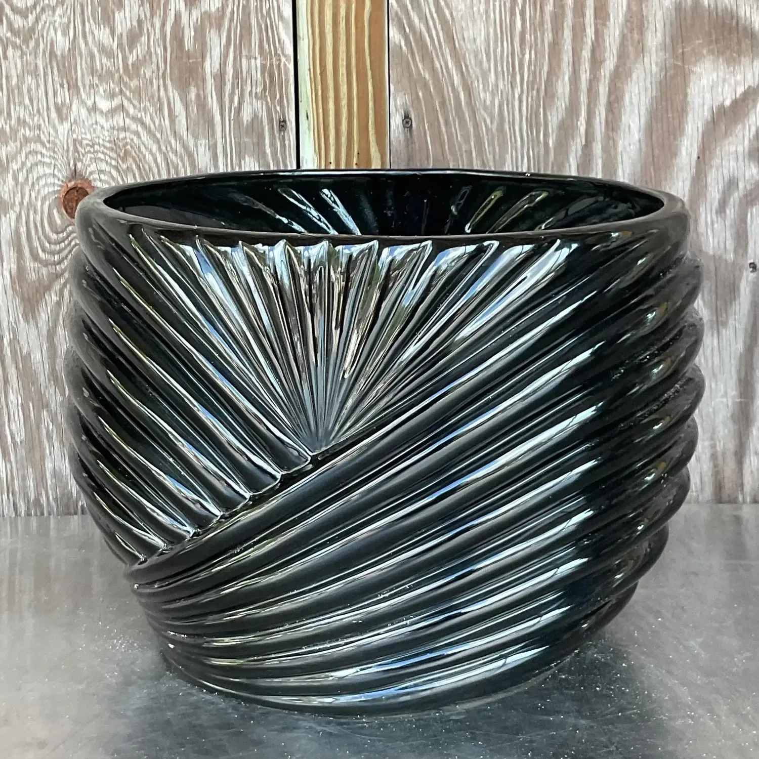 Vintage Boho Manuel Da Casta Draped Planter — additional photo 6