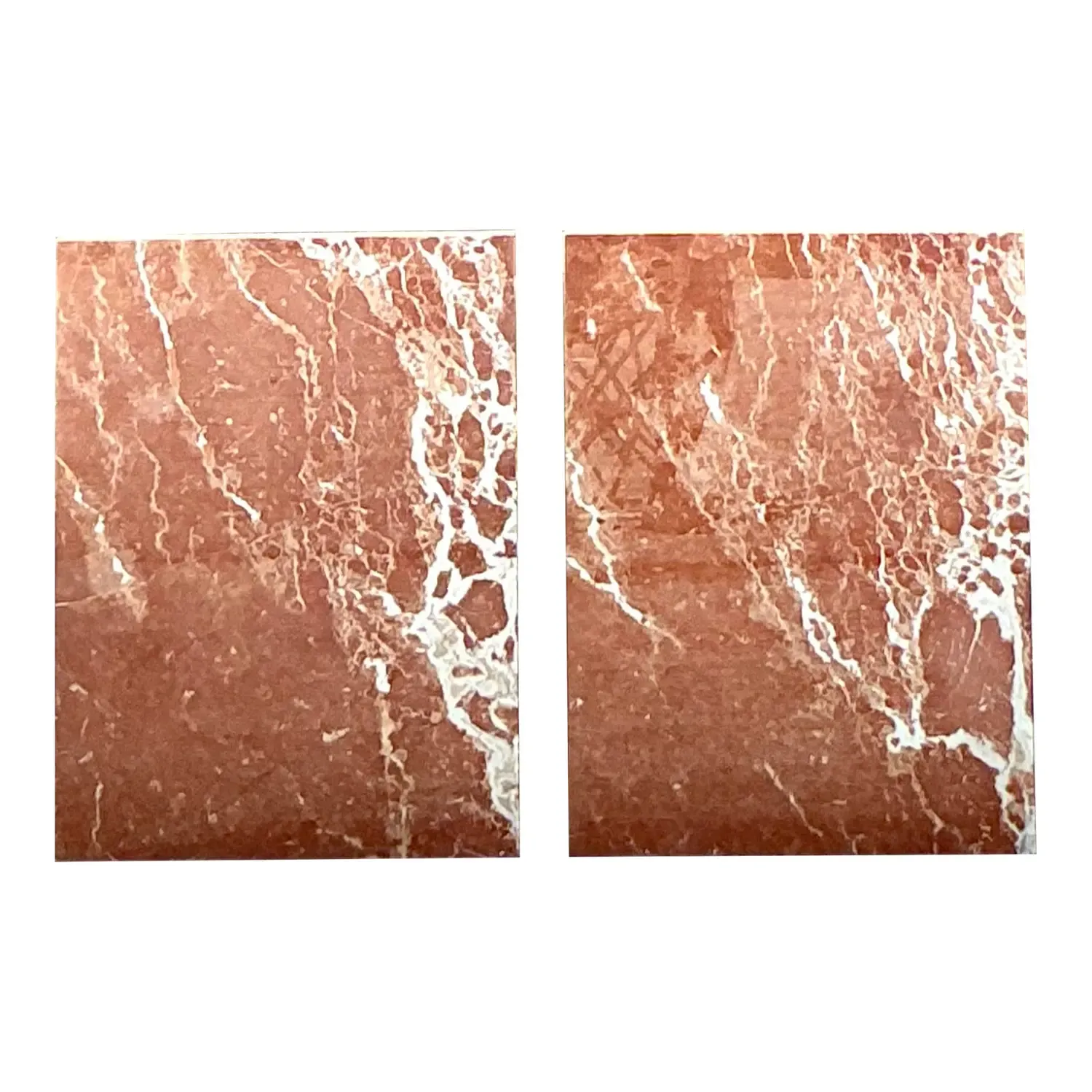 Vintage Boho Marble Pedestals - a Pair — additional photo 1
