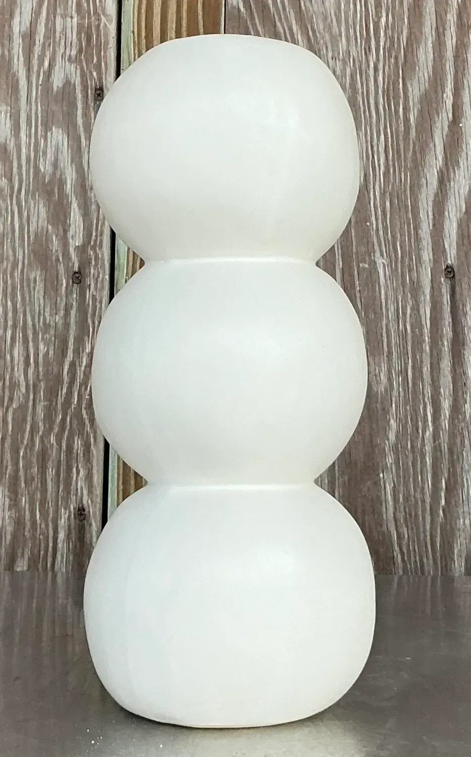 Vintage Boho Matte Glazed Ceramic Vase — additional photo 2