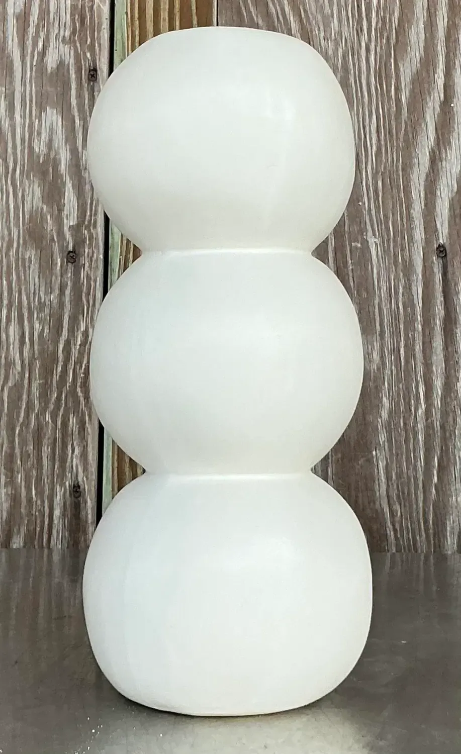 Vintage Boho Matte Glazed Ceramic Vase — additional photo 3