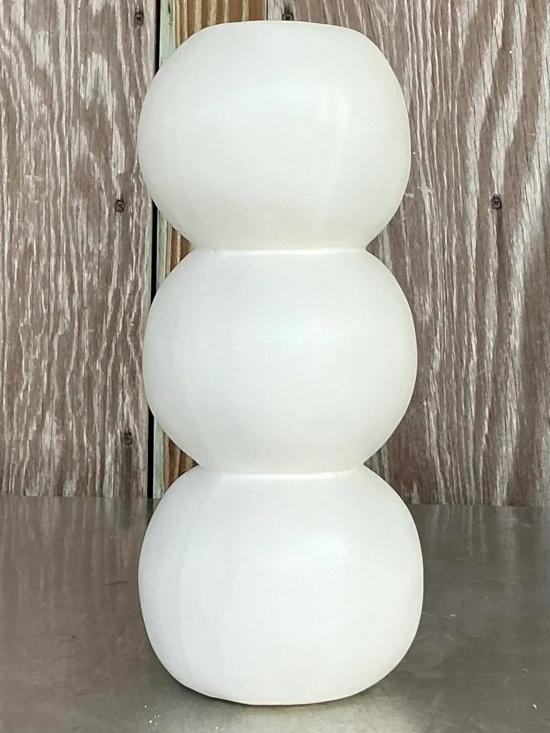 Vintage Boho Matte Glazed Ceramic Vase — additional photo 7