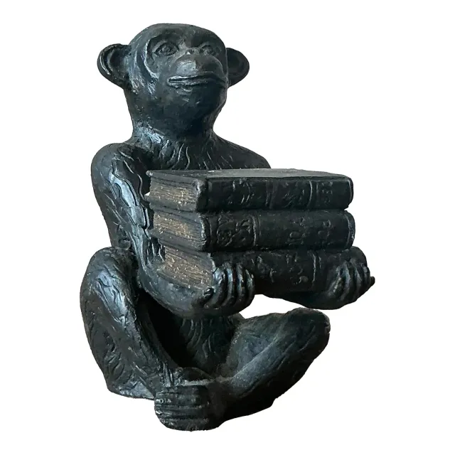 Vintage Boho Metal Monkey — additional photo 1