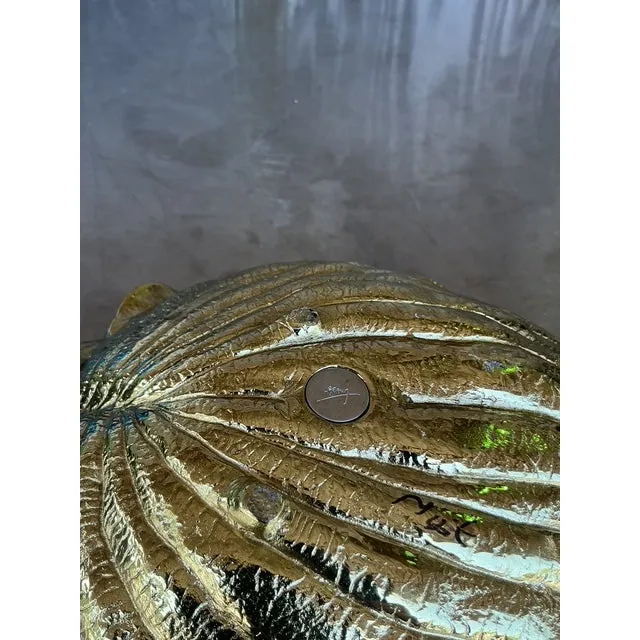 Vintage Boho Michael Aram Leaf Bowl — additional photo 3