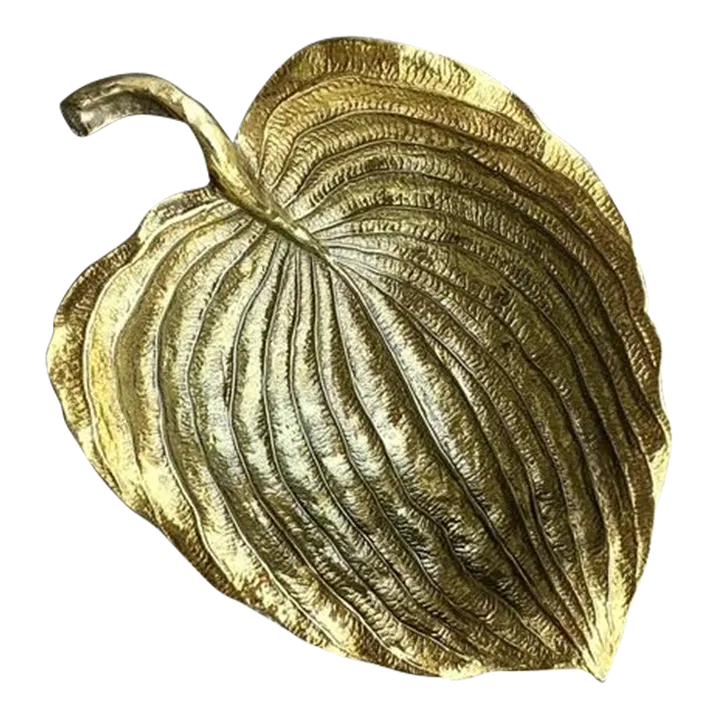 Vintage Boho Michael Aram Leaf Bowl