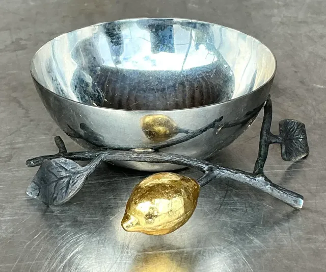 Vintage Boho Michael Aram Lemonwood Nut Bowl — additional photo 3