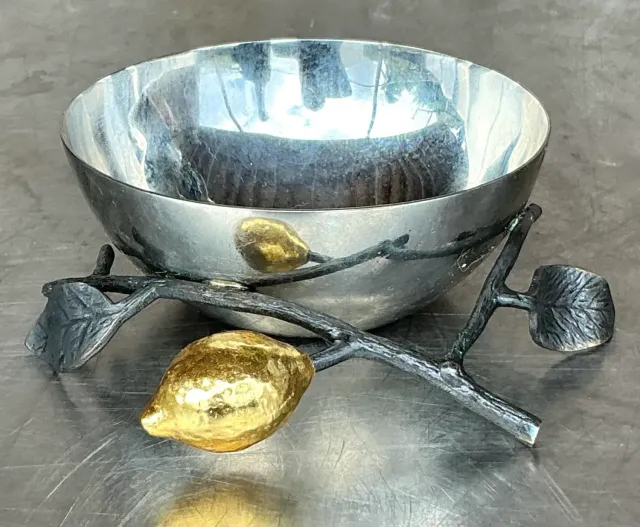Vintage Boho Michael Aram Lemonwood Nut Bowl — additional photo 5