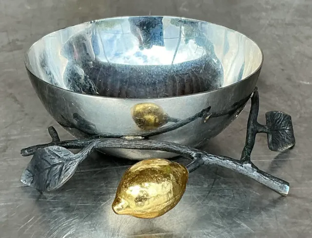 Vintage Boho Michael Aram Lemonwood Nut Bowl — additional photo 6