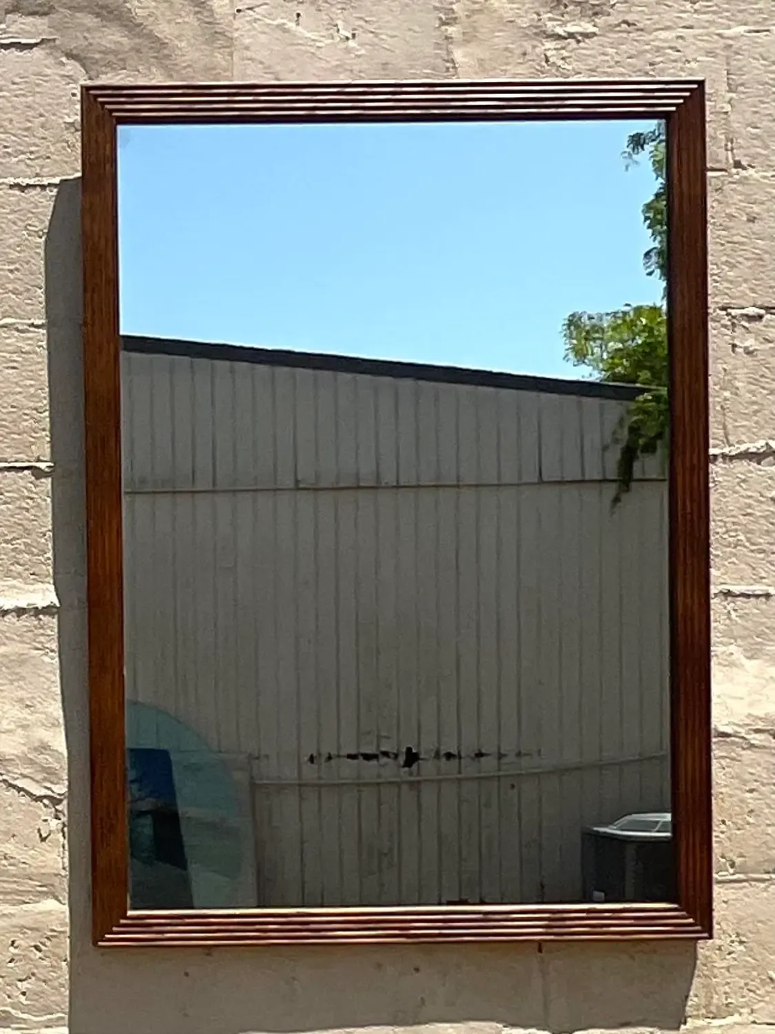 Vintage Boho Millwork Mirror — additional photo 2