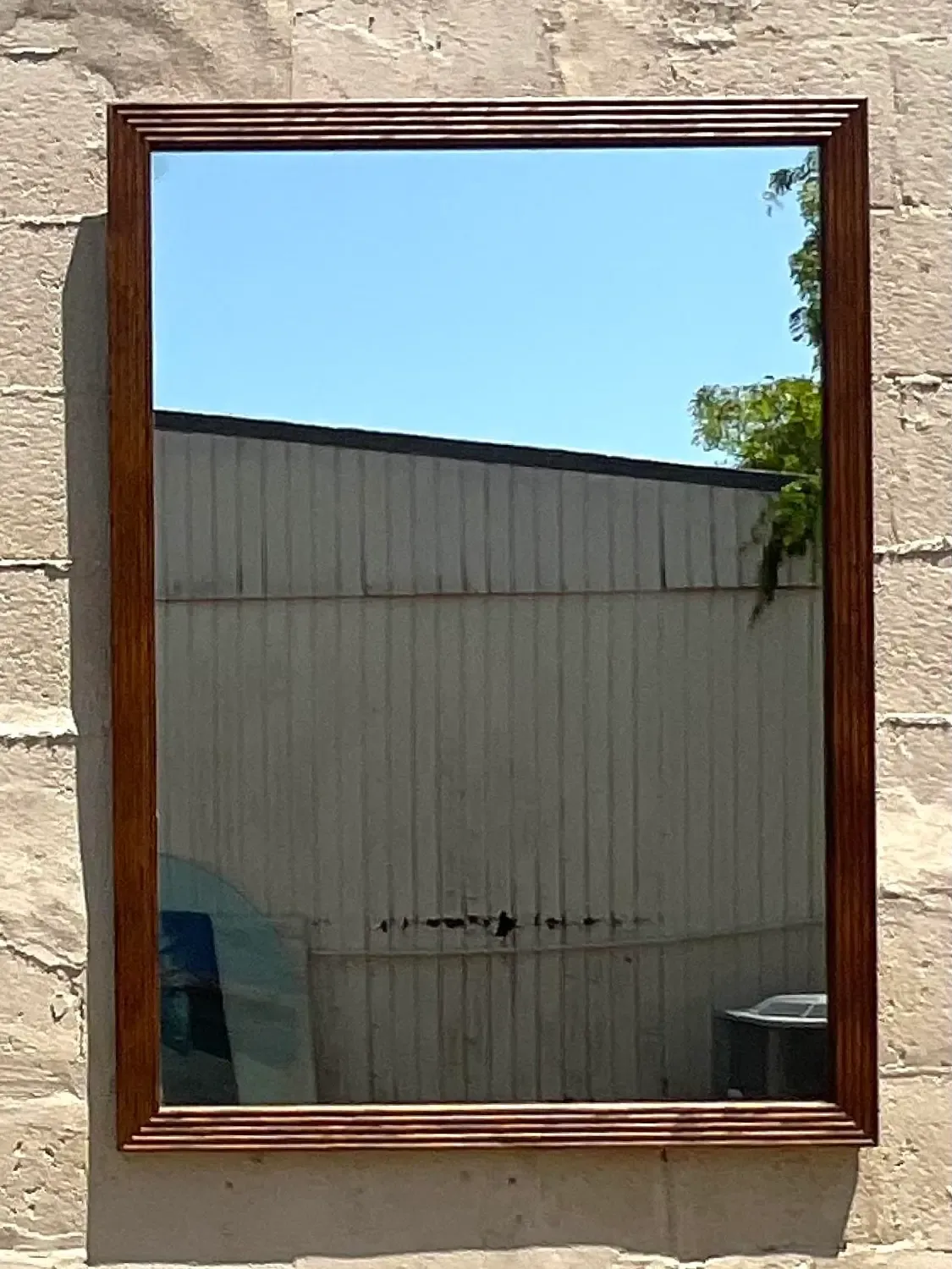 Vintage Boho Millwork Mirror — additional photo 3
