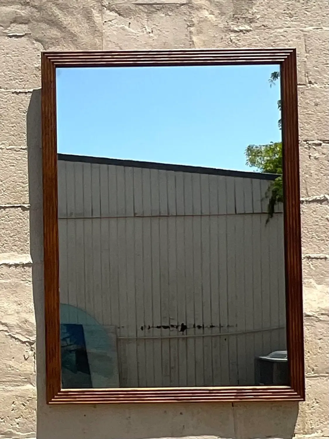 Vintage Boho Millwork Mirror — additional photo 5