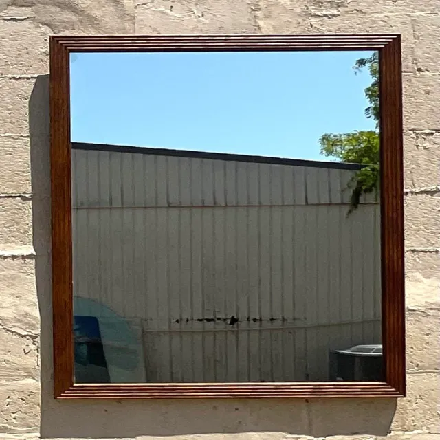 Vintage Boho Millwork Mirror — additional photo 6