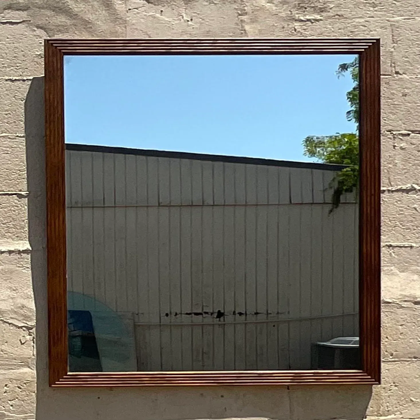 Vintage Boho Millwork Mirror — additional photo 8