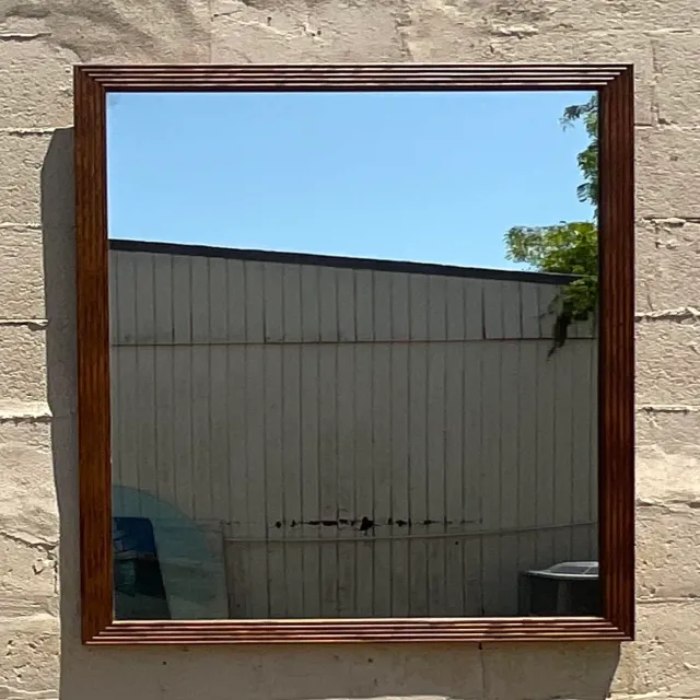 Vintage Boho Millwork Mirror — additional photo 8