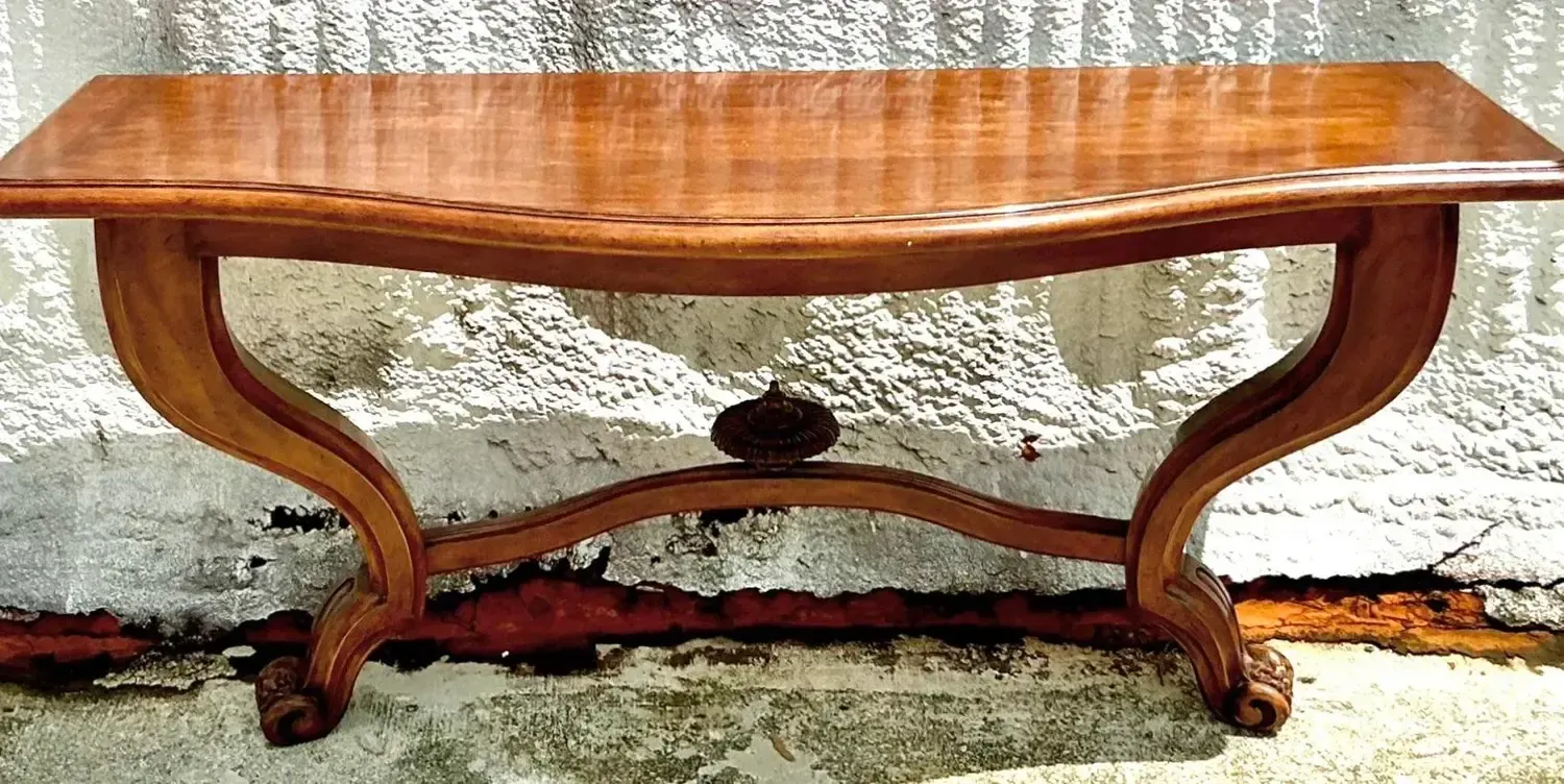 Vintage Boho Monumental Wall Mount Console Table — additional photo 6