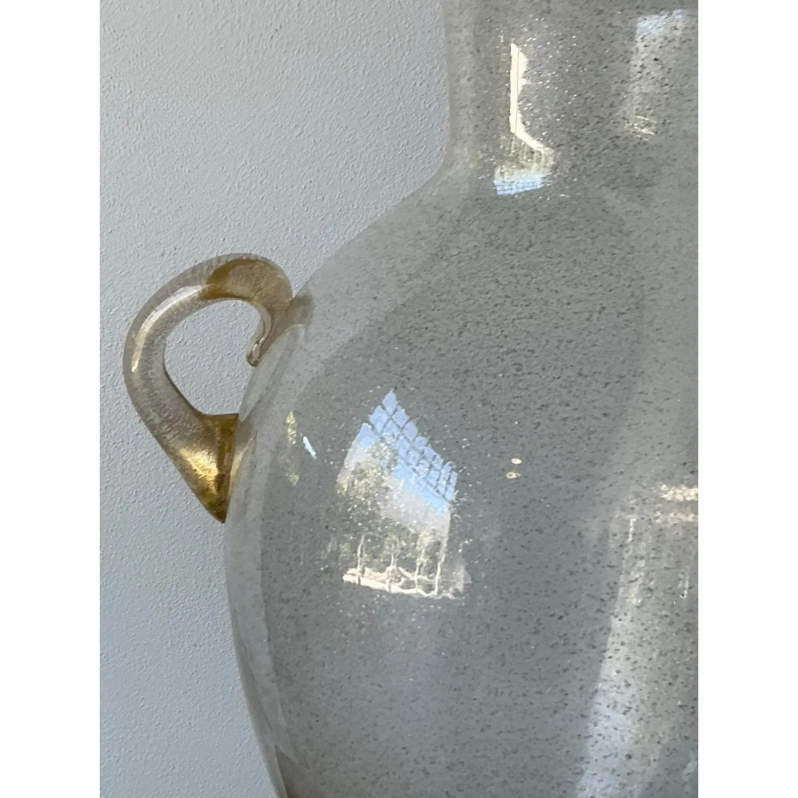 Vintage Boho Murano Glass Large Urn — additional photo 4