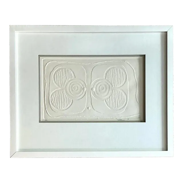 Vintage Boho Numbered Molded Paper Lithograph — additional photo 5