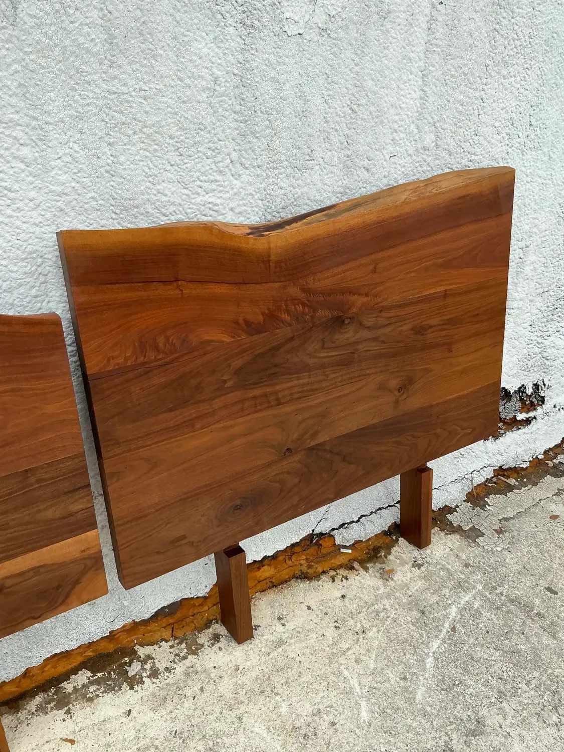 Vintage Boho Organic Plank Twin Headboards - Set of 2 — additional photo 6