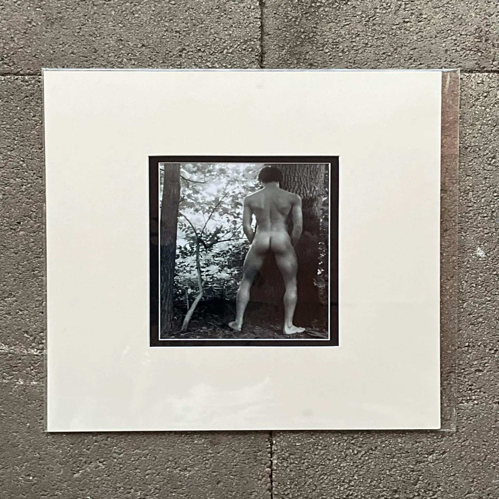 Vintage Boho Original Nude Photograph of Man — additional photo 1